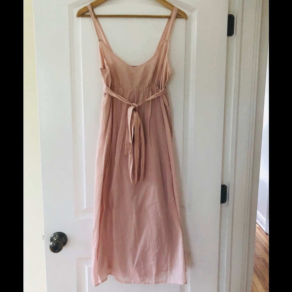 J. Crew light pink peachy colored dress